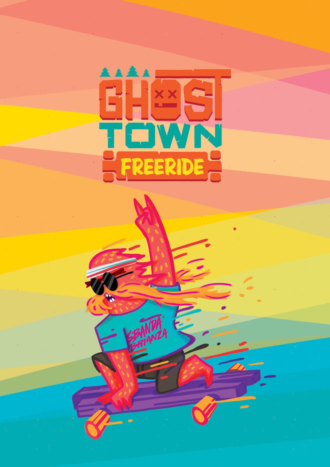 Ghost Town Freeride - Downhill Skate