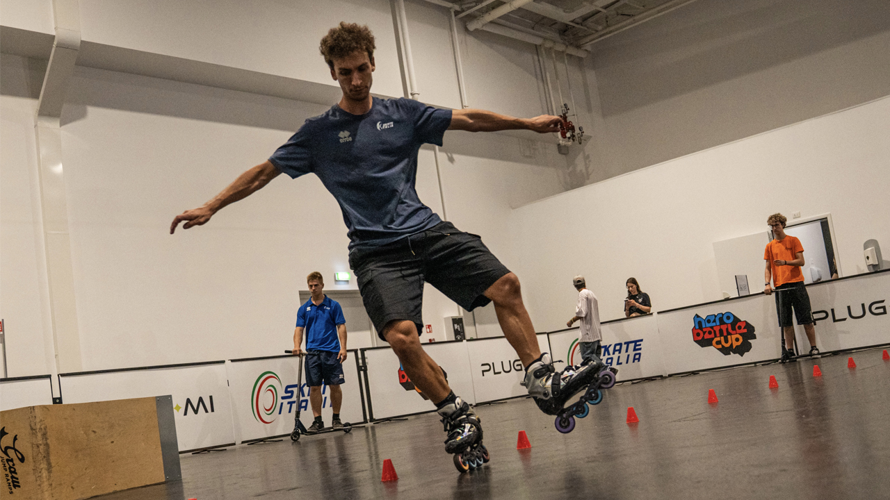 Skate Italia porta l’inline freestyle e monopattino al PlugMI 2025