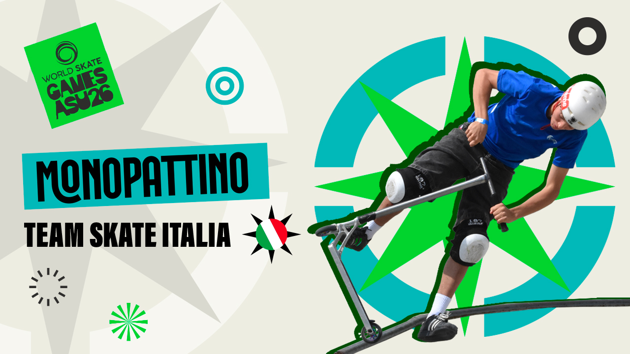 World Skate Games 2026, l’Italia del Monopattino Street pronta alla sfida mondiale