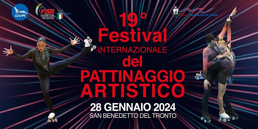 Il 28 gennaio San Benedetto del Tronto ospita il 19° Festival Internazionale del Pattinaggio Artistico