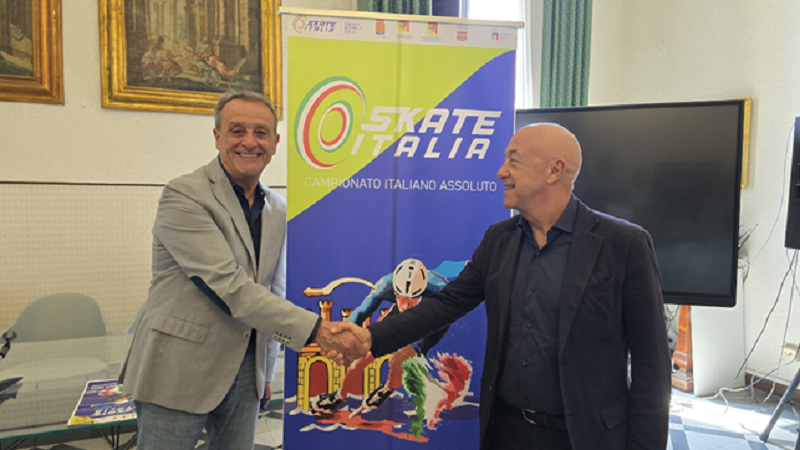 Presentati i Campionati italiani di pattinaggio corsa su pista che si terranno a Trapani dal 5 all'8 giugno Presentati i Campionati italiani di pattinaggio corsa su pista che si terranno a Trapani dal 5 all'8 giugno