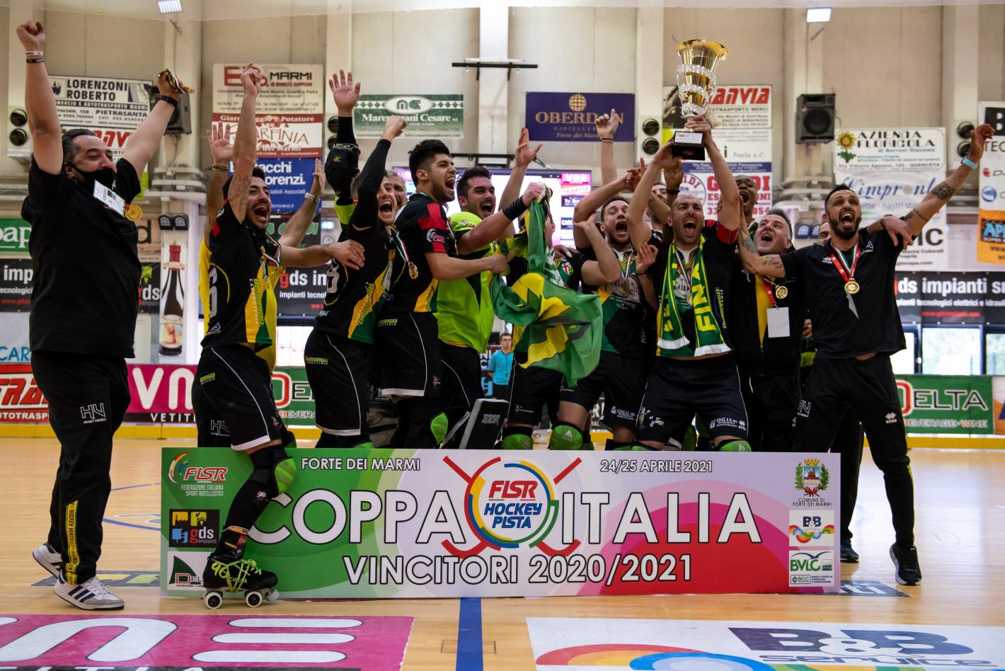 Engas Hockey Vercelli Vincitore Coppa Italia Serie A2 Federazione Italiana Sport Rotellistici