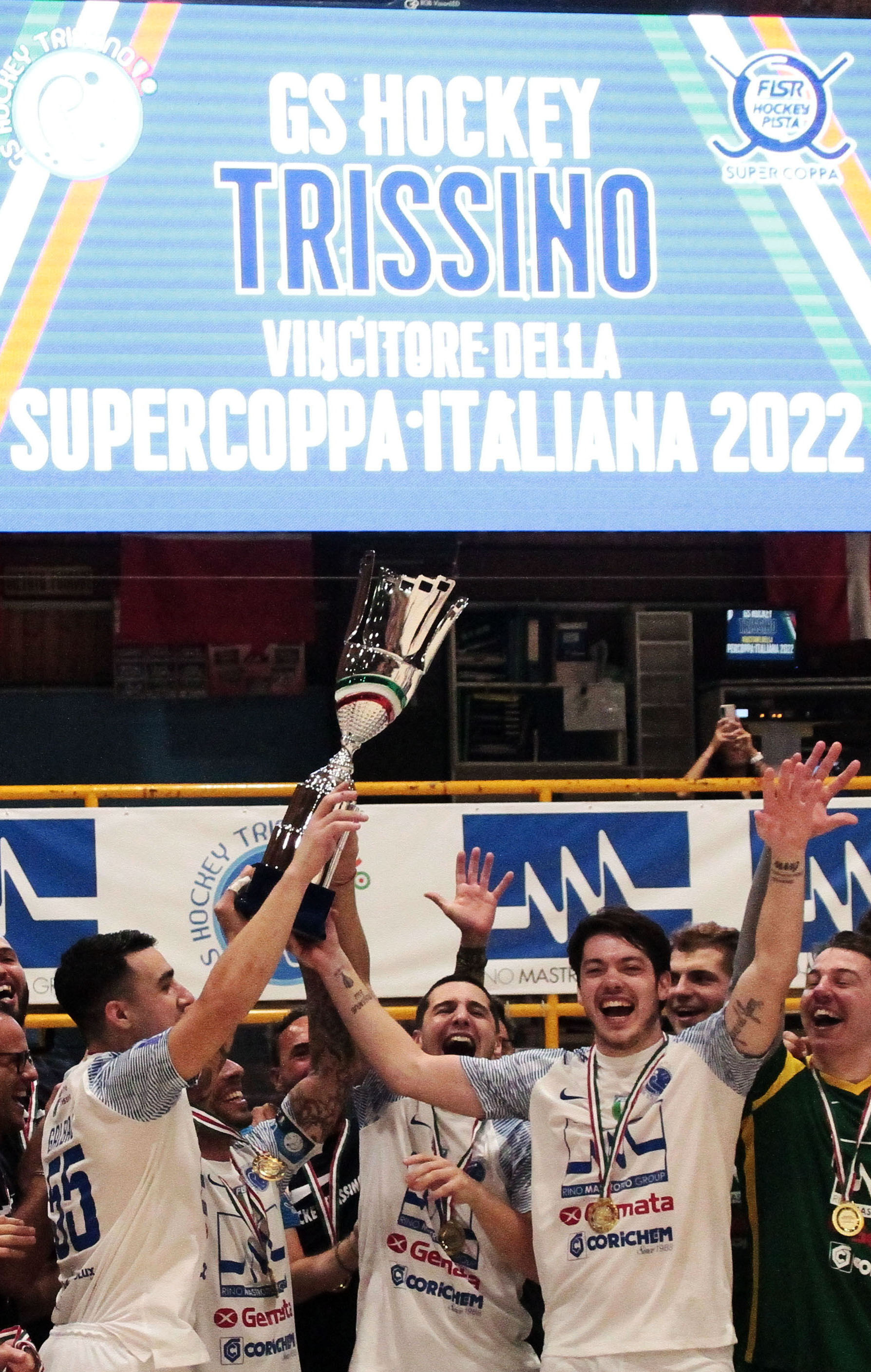 2022 Ice Hockey Italy Heads Up Internationally.  Tresino is always on top.