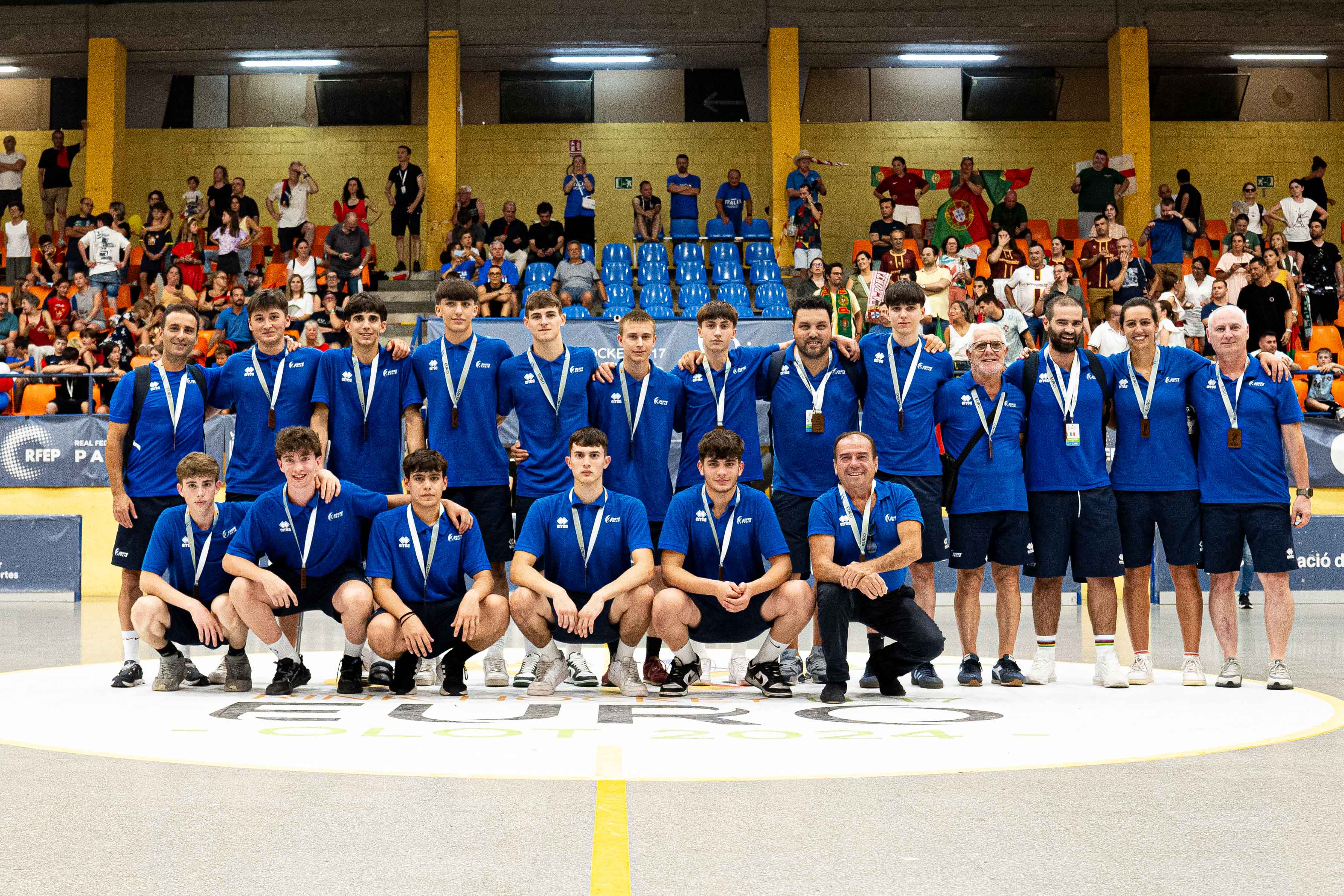 Gli Azzurri Under 17 per la quinta volta consecutiva di Bronzo. Le Azzurre sconfitte nella finalina.