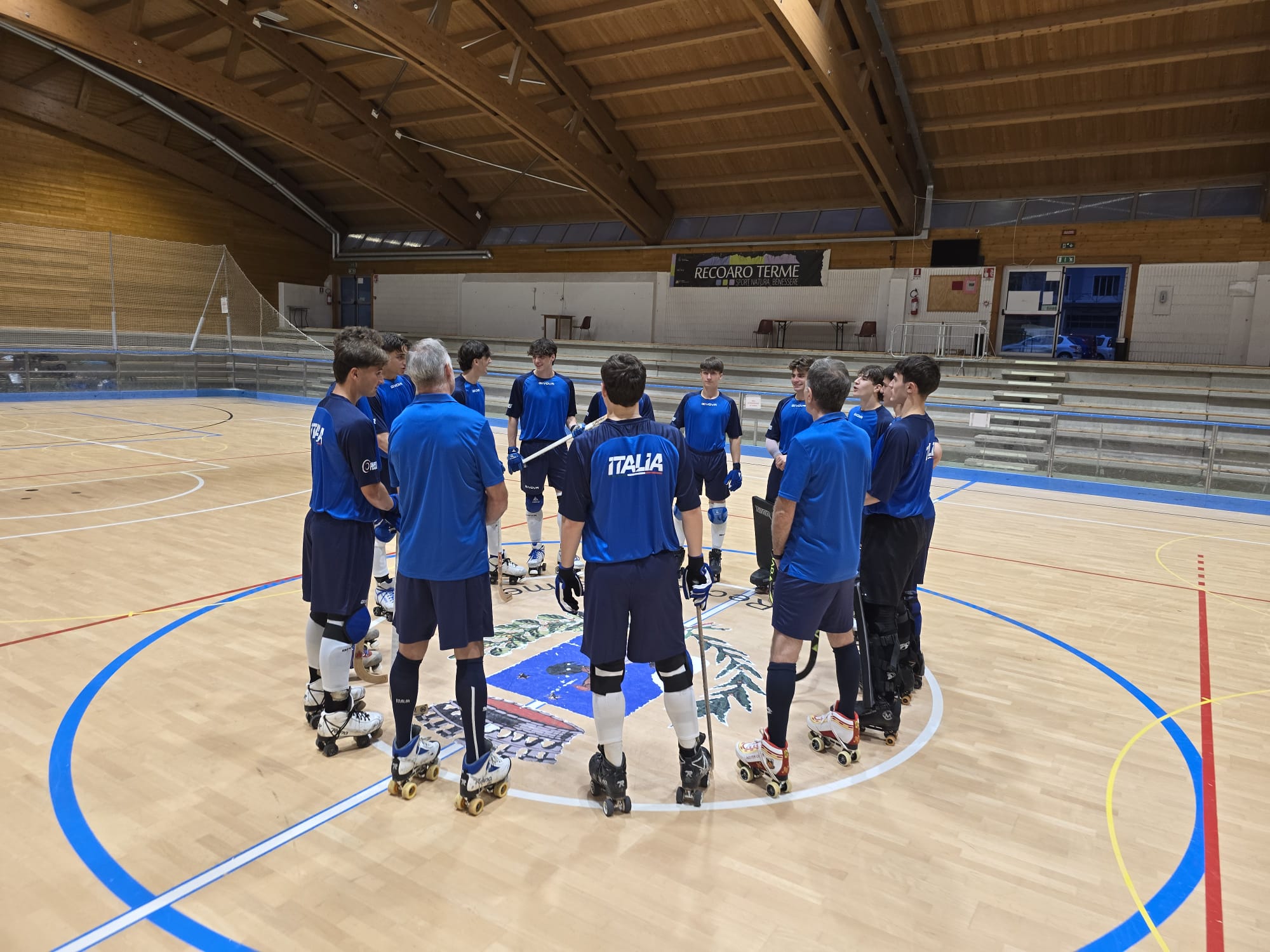 Termina la preparazione in Italia. Le Nazionali di Hockey Pista in partenza per il Sud America