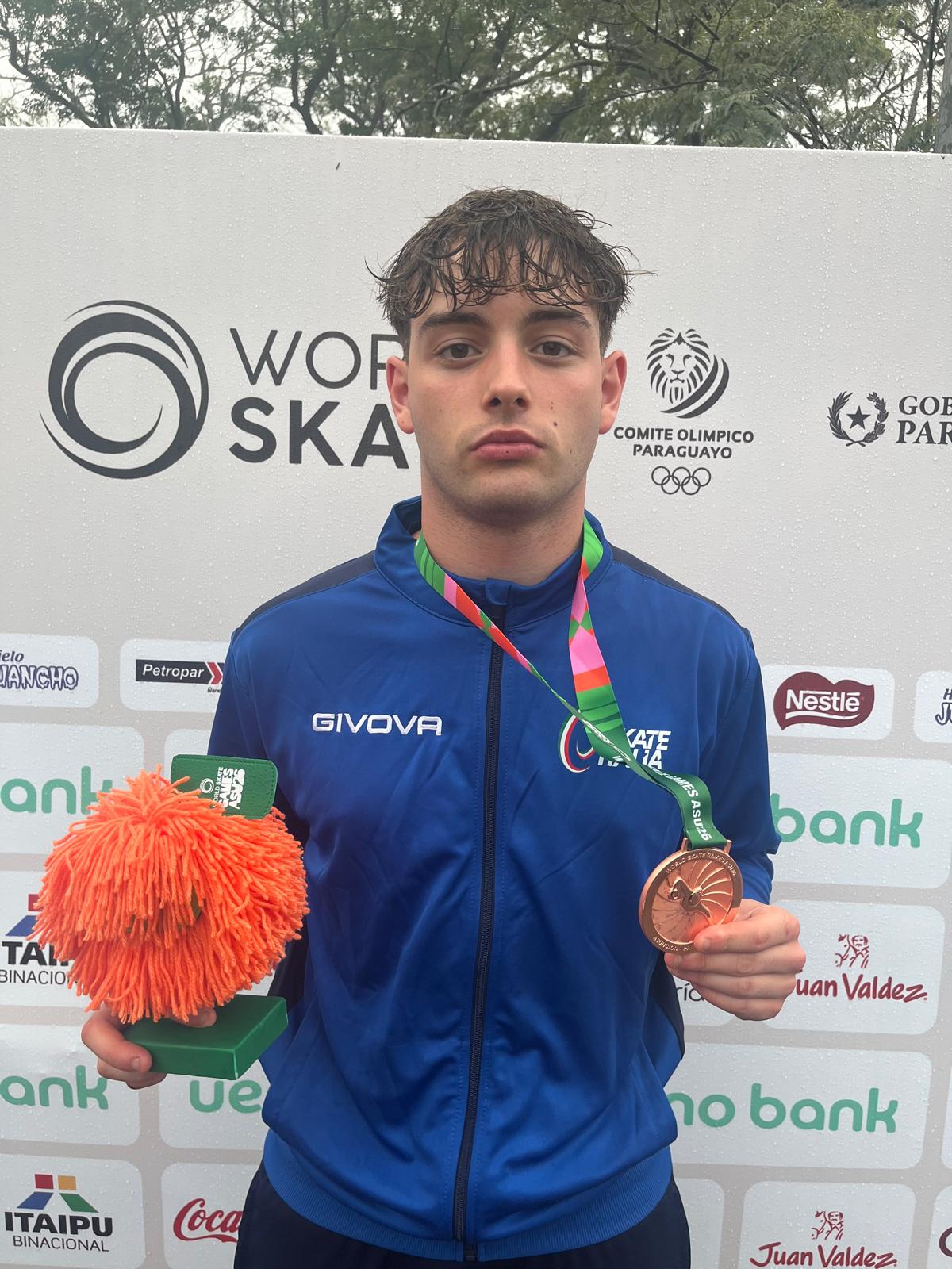 Bronzo per Mattia Pe nello Slalom di Alpine Inline