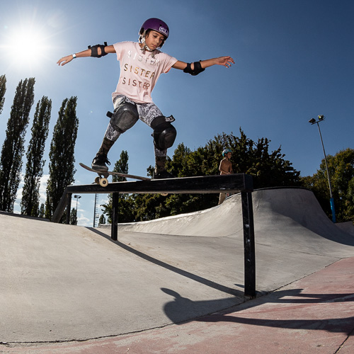 CIS GIrls 2019 - Matilde Fanelli - boardslide - ph. Federico Romanello