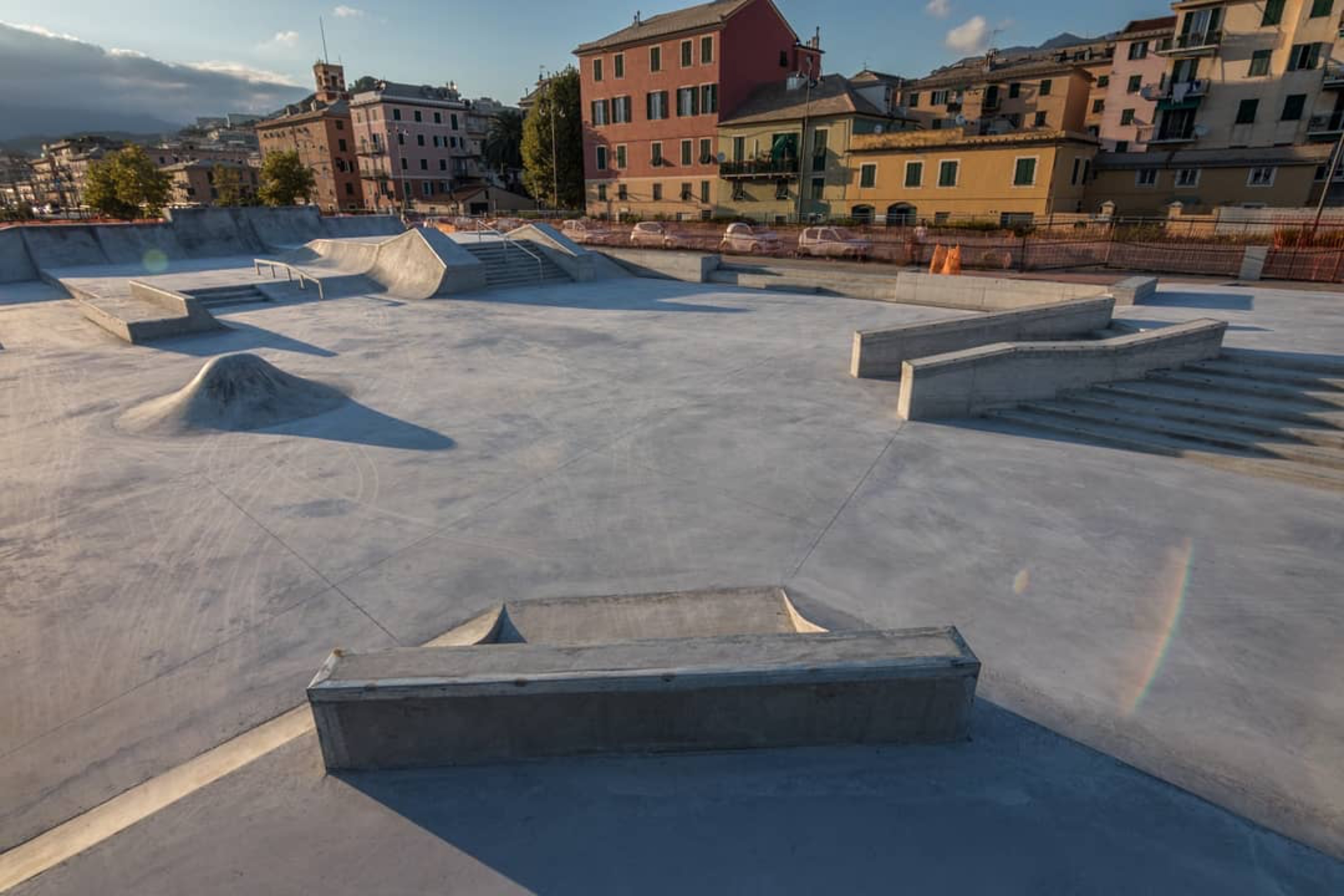 Lo skatepark di Genova Pra