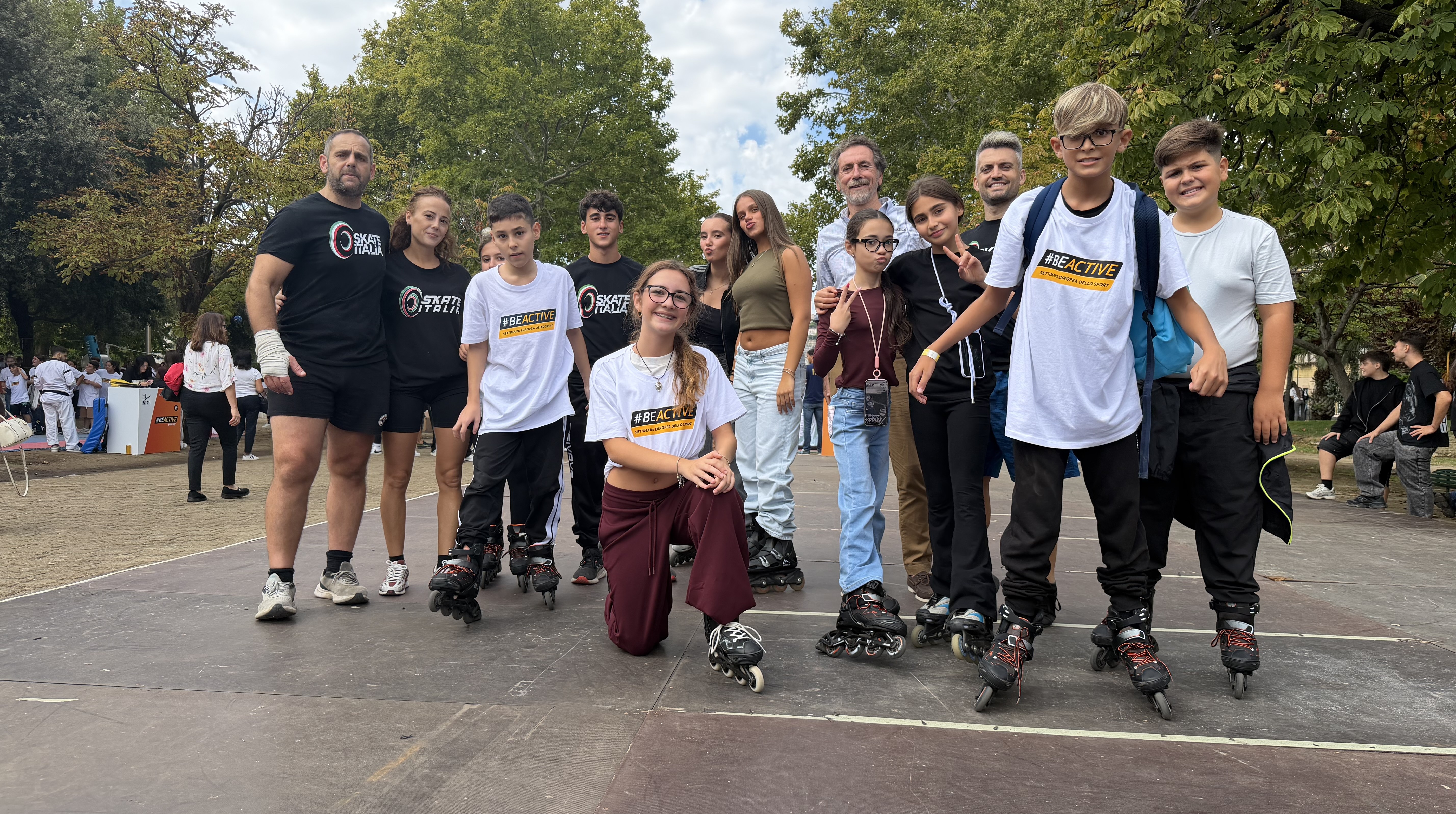 Skate Italia e gli sport rotellistici al BeActive MultiSport Village di Napoli