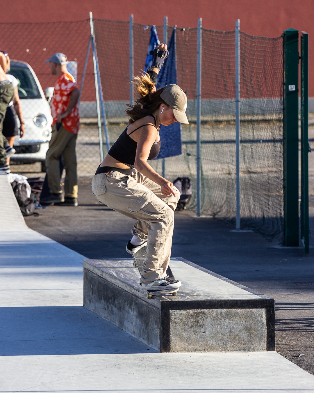 Mia Tommasoli - nosegrind, Lucca - ph. Federico Romanello