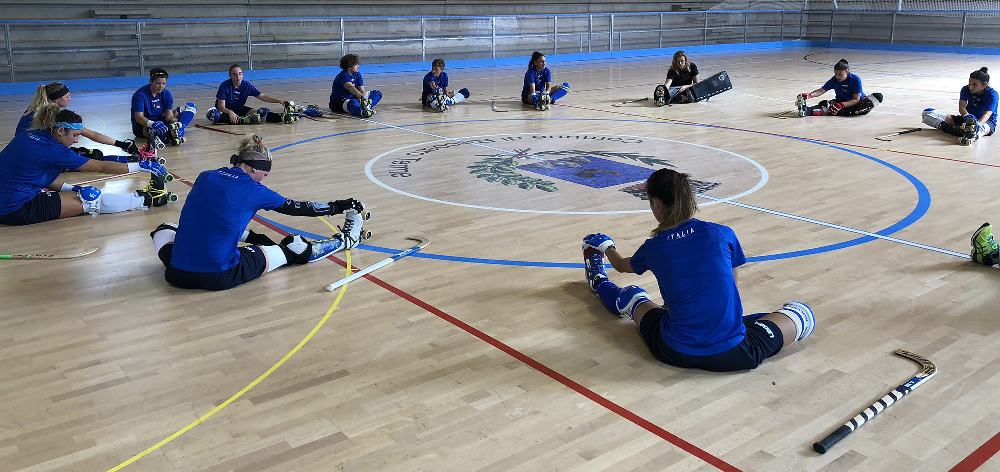 Nazionale Senior Femminile HP 2018 al lavoro