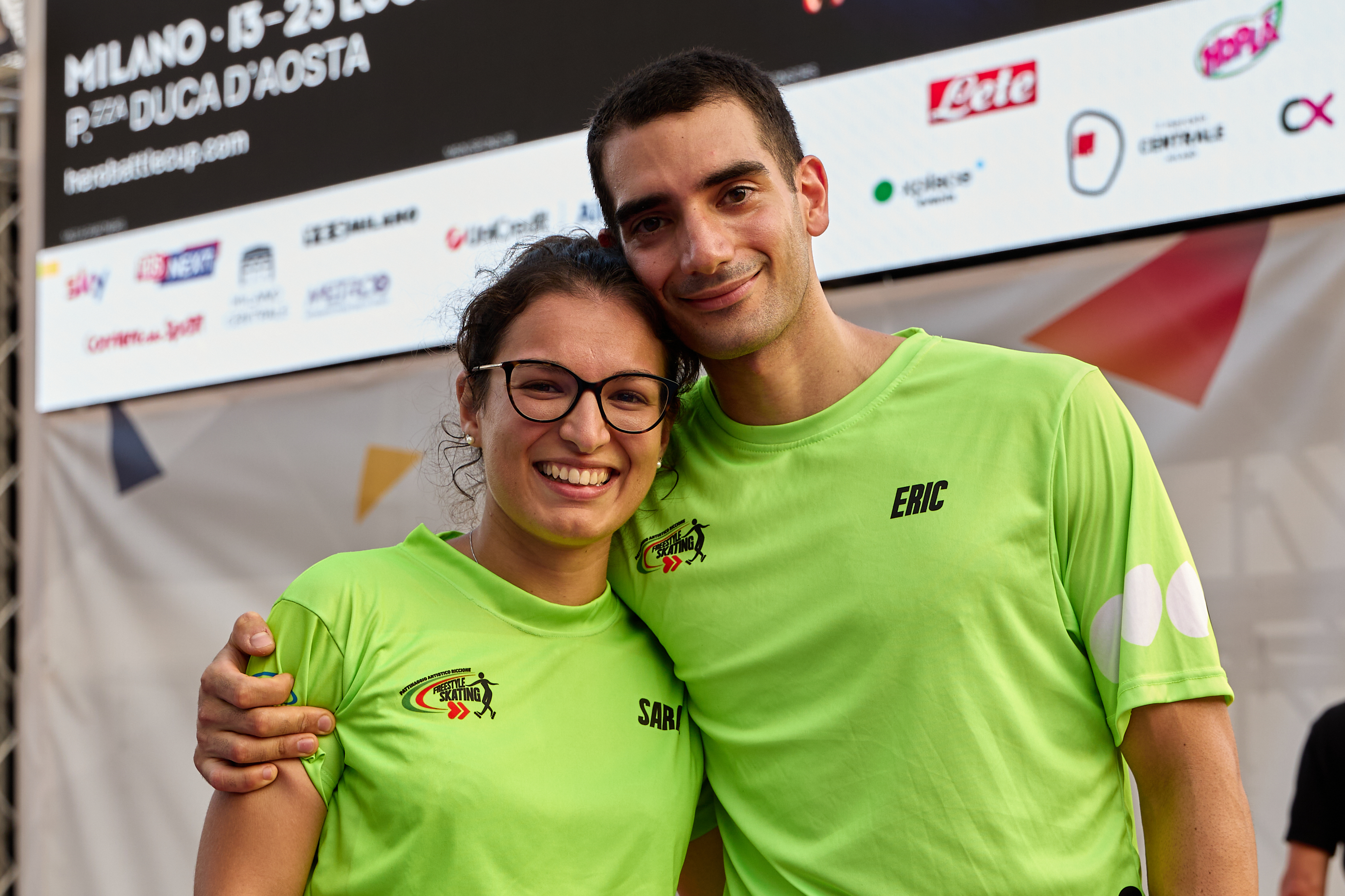 Slide: Eric Zaghini e Sara Lodolini riconquistano il gradino più alto del podio
