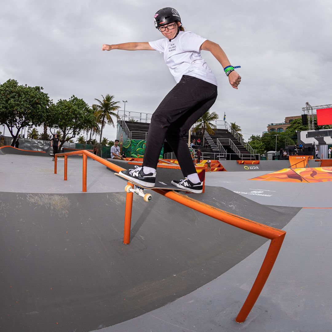 Asia Lanzi - fs boardslide, OI Stu Open, Rio de Janeiro - ph. Federico Romanello