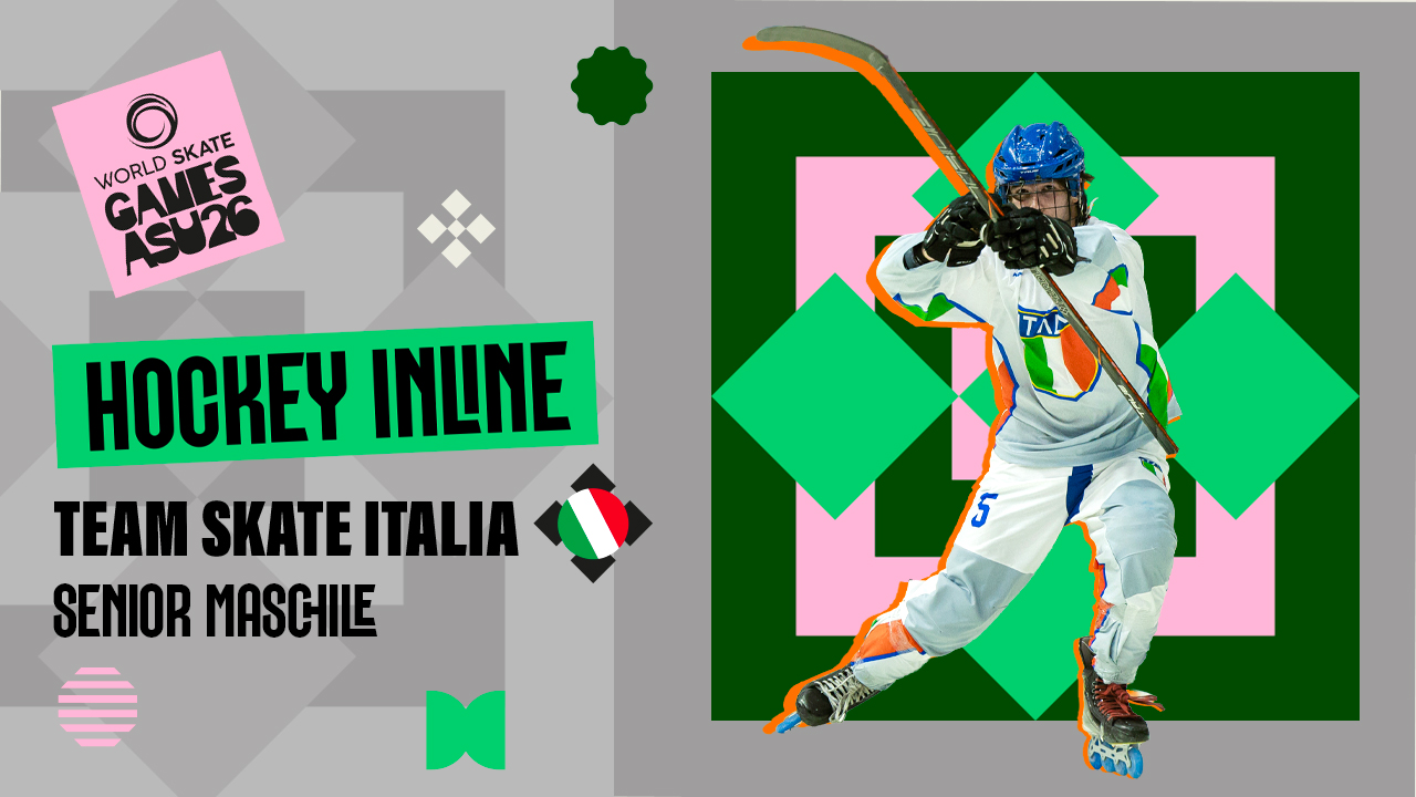World Skate Games, la lista dei convocati della Nazionale Senior Maschile