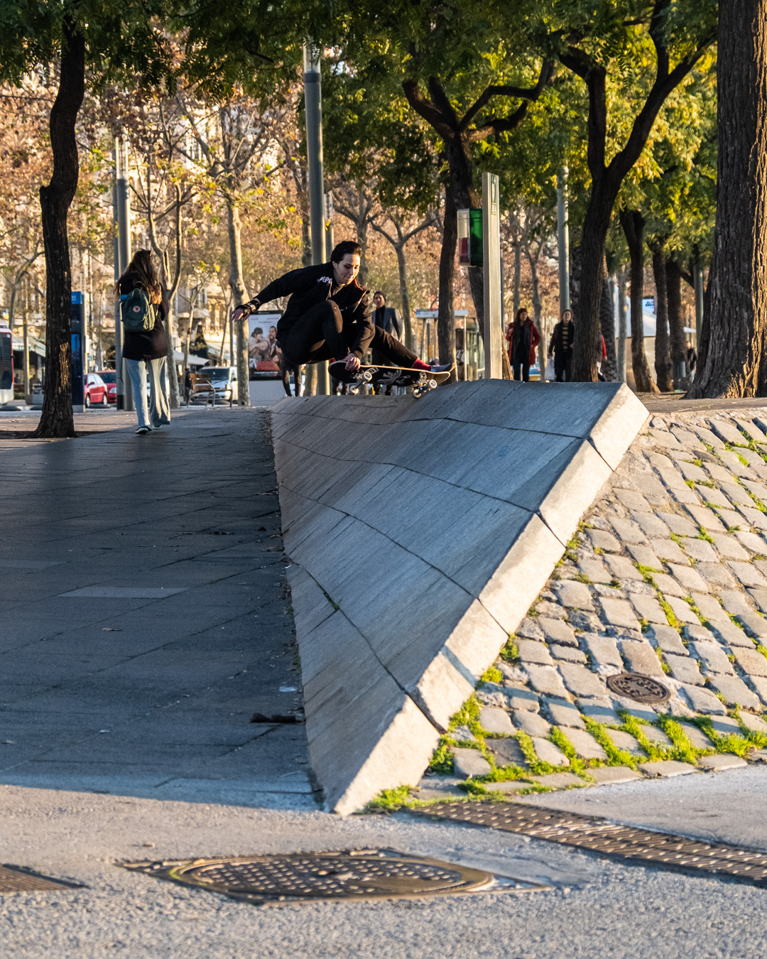 Chiara Falchetti, crailslide, Barceloneta - ph. Eva Niedzielska