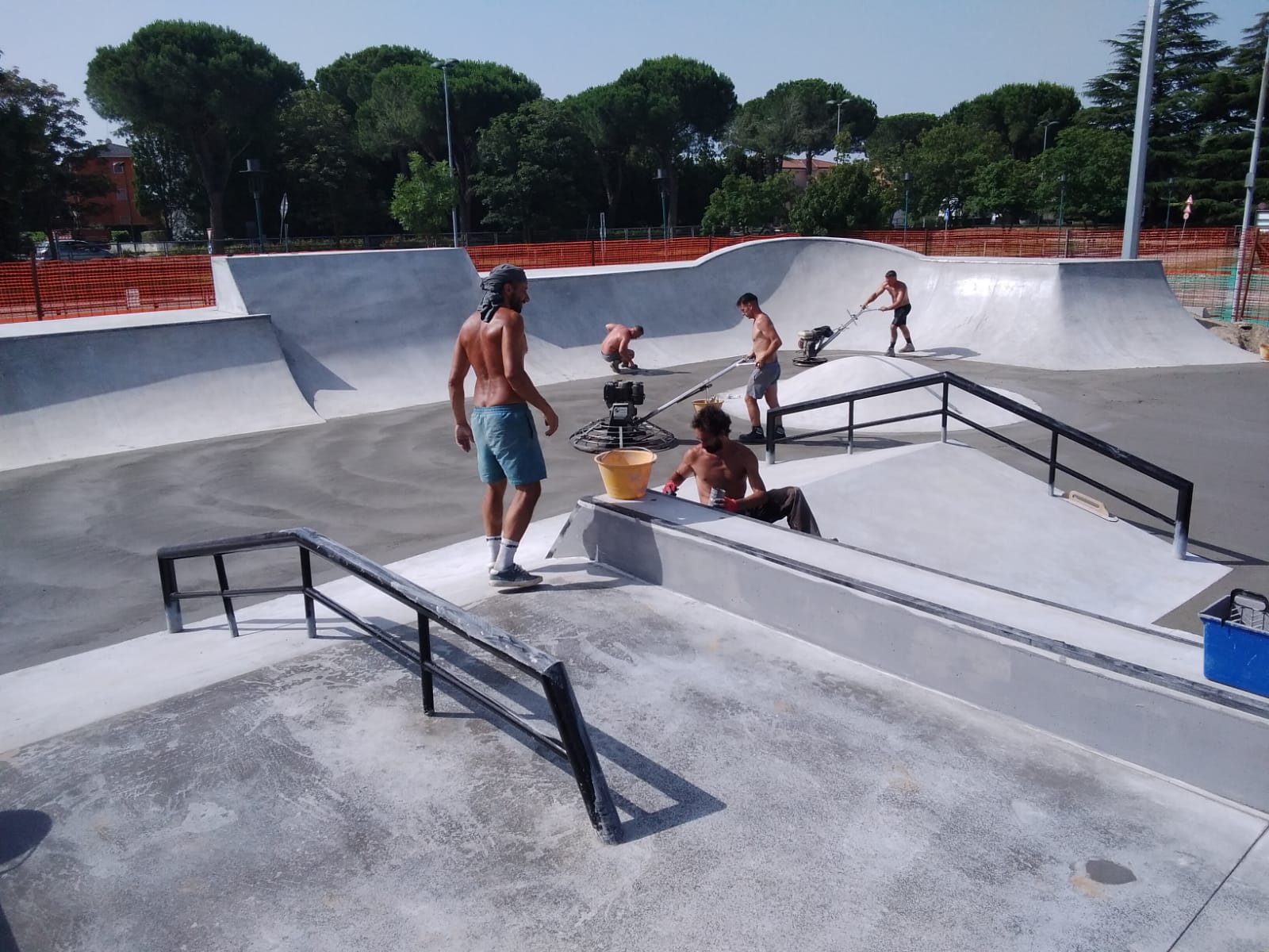 Costruzione Lignano Skatepark