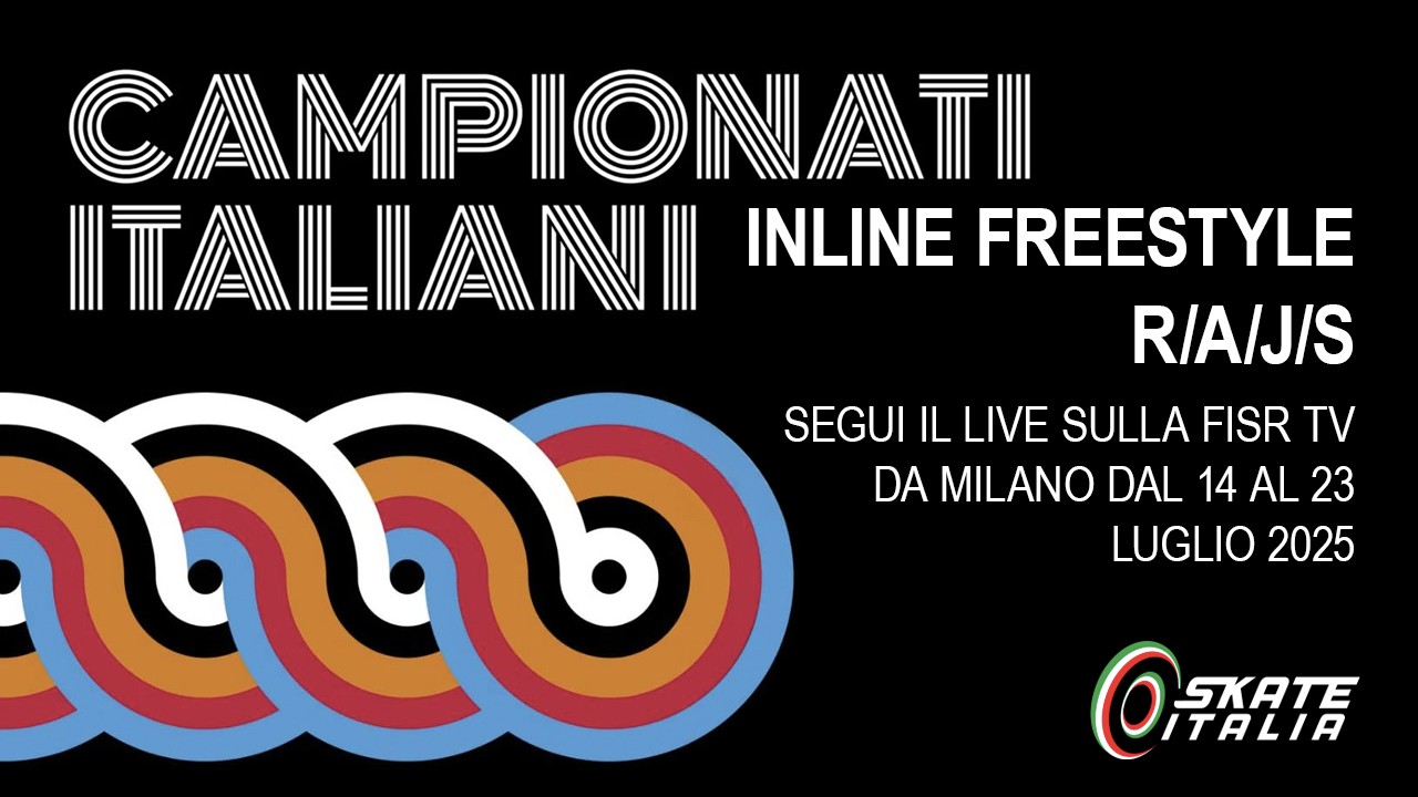 Tutto è pronto per il Campionato Italiano Inline Freestyle 2025