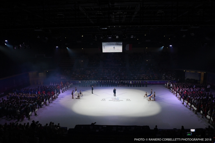 Cerimonia di apertura del Campionato Mondiale in Francia 