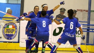Prima giornata del Campionato Europeo Femminile di Hockey su Pista 2015 di Matera
