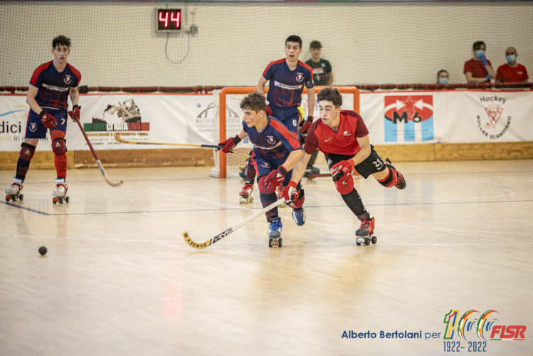 Finali Campionato Under 19, Semifinale, Roller Hockey Scandiano-Hockey Breganze