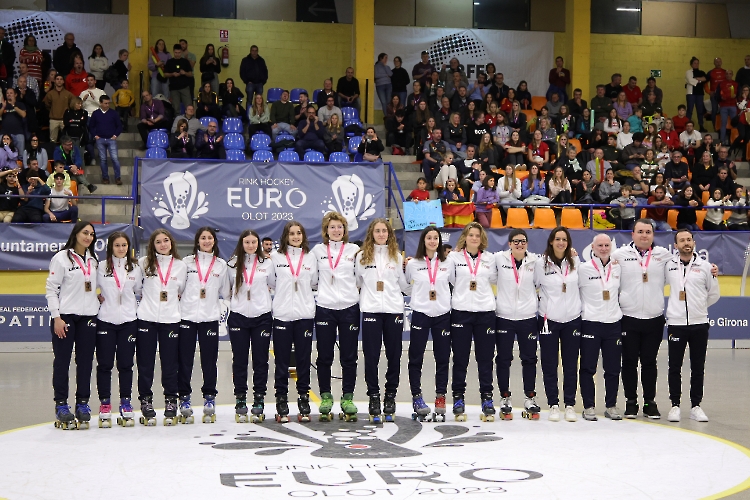 Campionato Europeo Femminile - Olot 2023 - Finale 3-4 posto - Francia x ITALIA