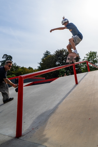 Skateboarding
