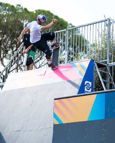 Skateboarding
