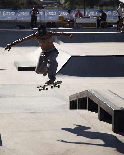Skateboarding