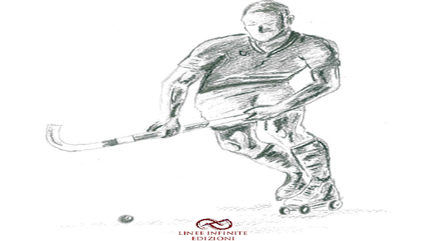 libro copertina Hockey Pista un grande romanzo