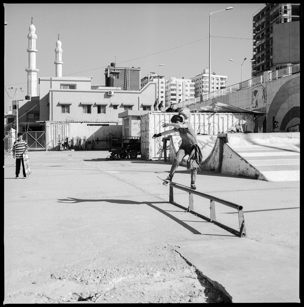 Marta Pruni fs board a Gaza - ph. Andrè Lucat