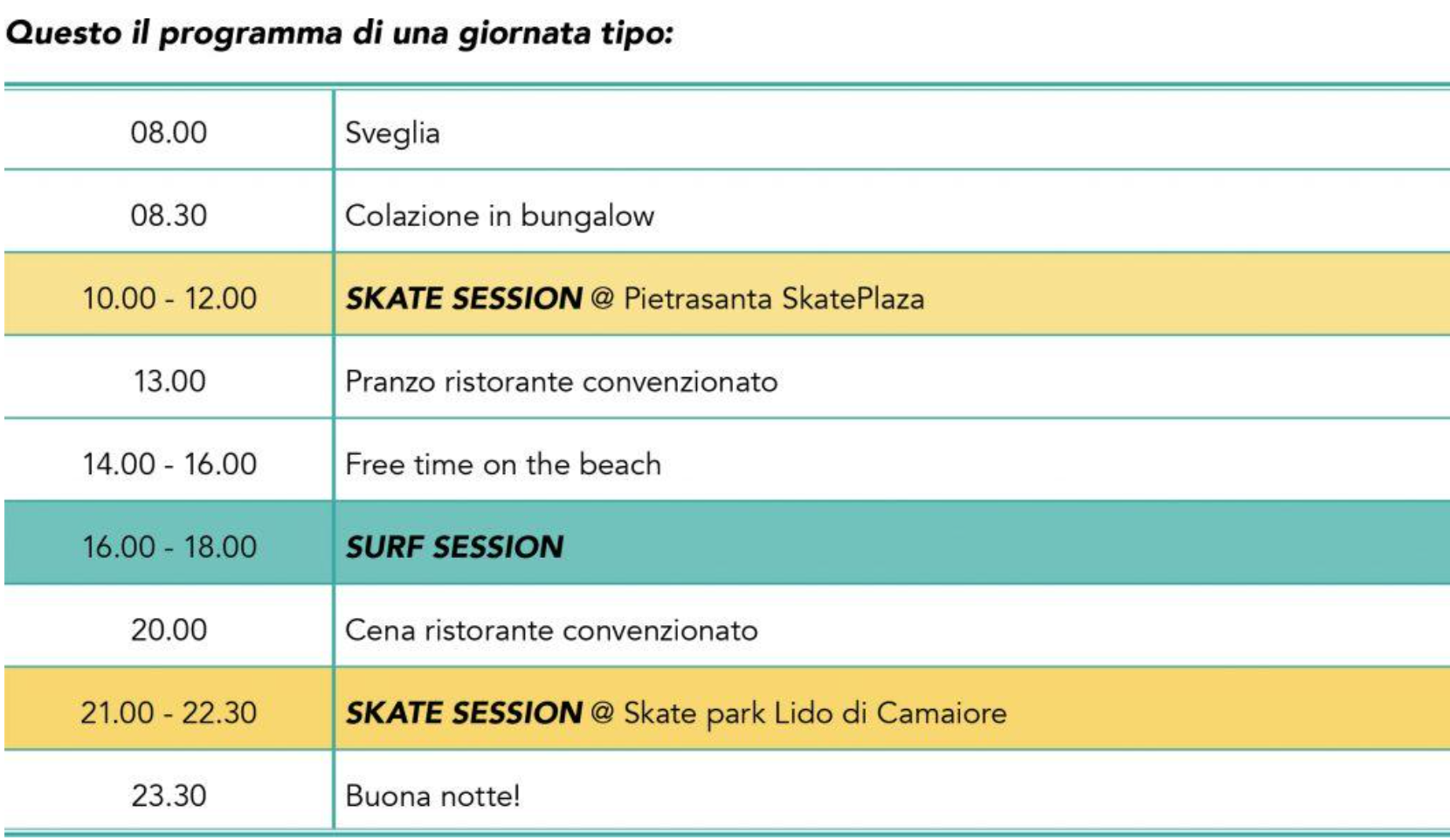 ITALIAN SKATE KIDS CAMP 2022